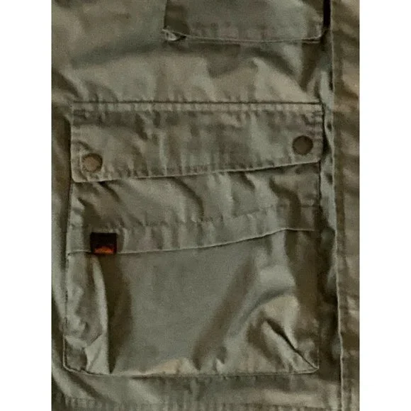 Northwest Territory Vest Mens Small Olive Full Zip Hiking Fishing Outdoors Camp - Picture 9 of 12